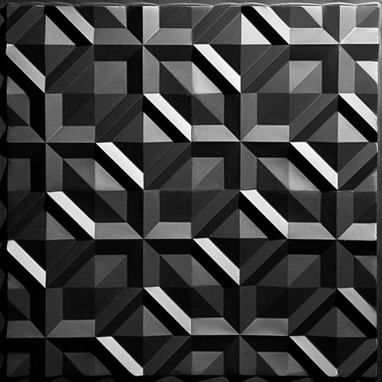 Doric Black Ceiling Tiles