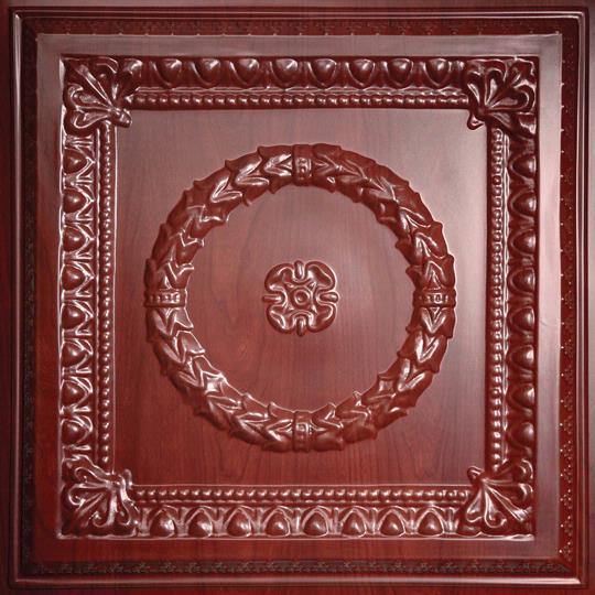 Evangeline Cherry Wood Ceiling Tiles